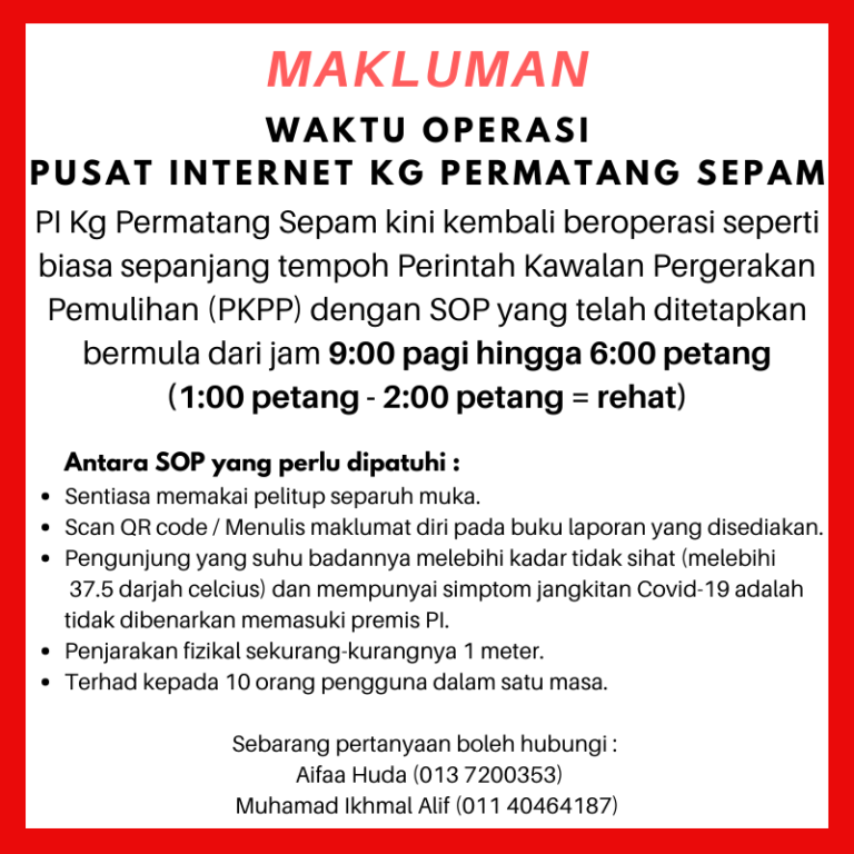 waktu operasi pkpp