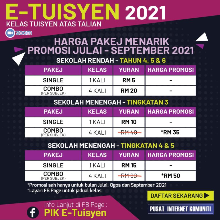 Poster Pakej 1